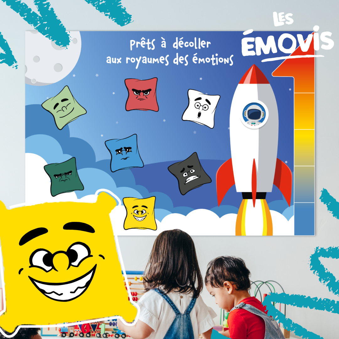 Kit à imprimer "Les Cartes des Royaumes des Émotions 🗺️💛"
